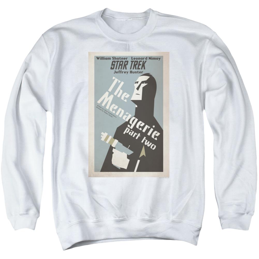 Star Trek TOS Episode 12 Men's Crewneck 50 50 Poly Long-Sleeve T-Shirt