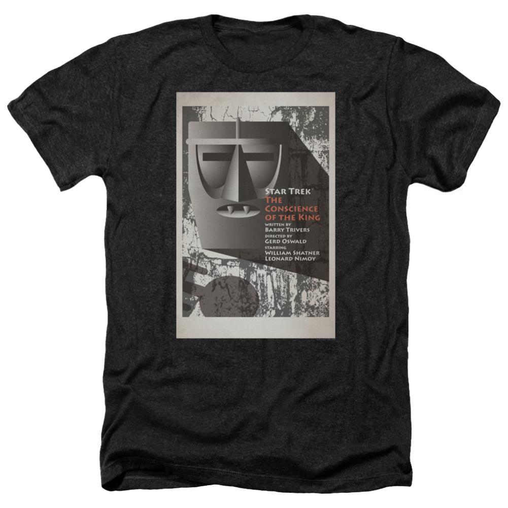 Star Trek TOS Episode 13 Men's 30/1 Heather 60 40 Poly Short-Sleeve T-Shirt