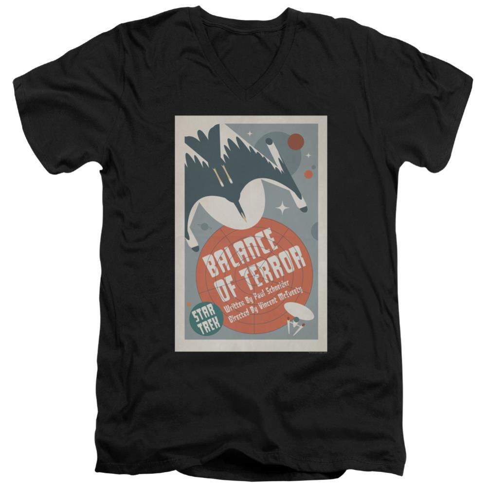 Star Trek TOS Episode 14 Men's 30/1 Cotton Slim V-Neck T-Shirt