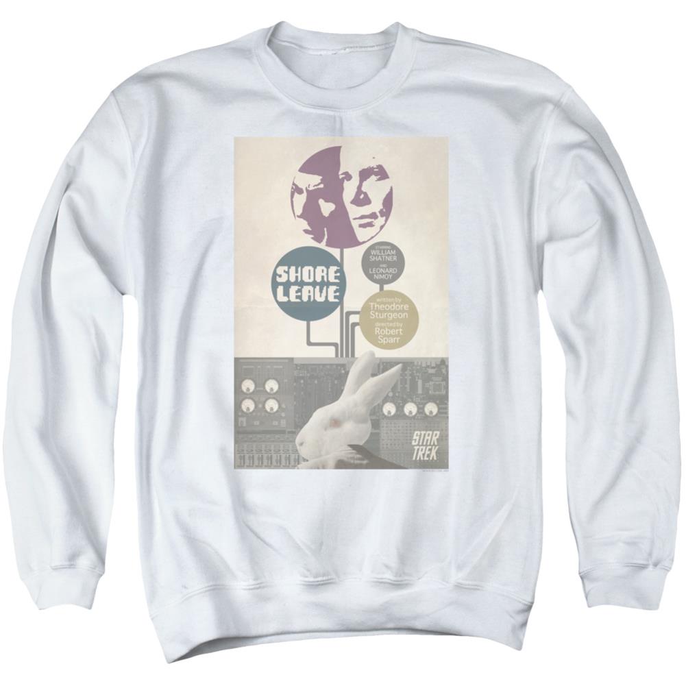 Star Trek TOS Episode 15 Men's Crewneck 50 50 Poly Long-Sleeve T-Shirt