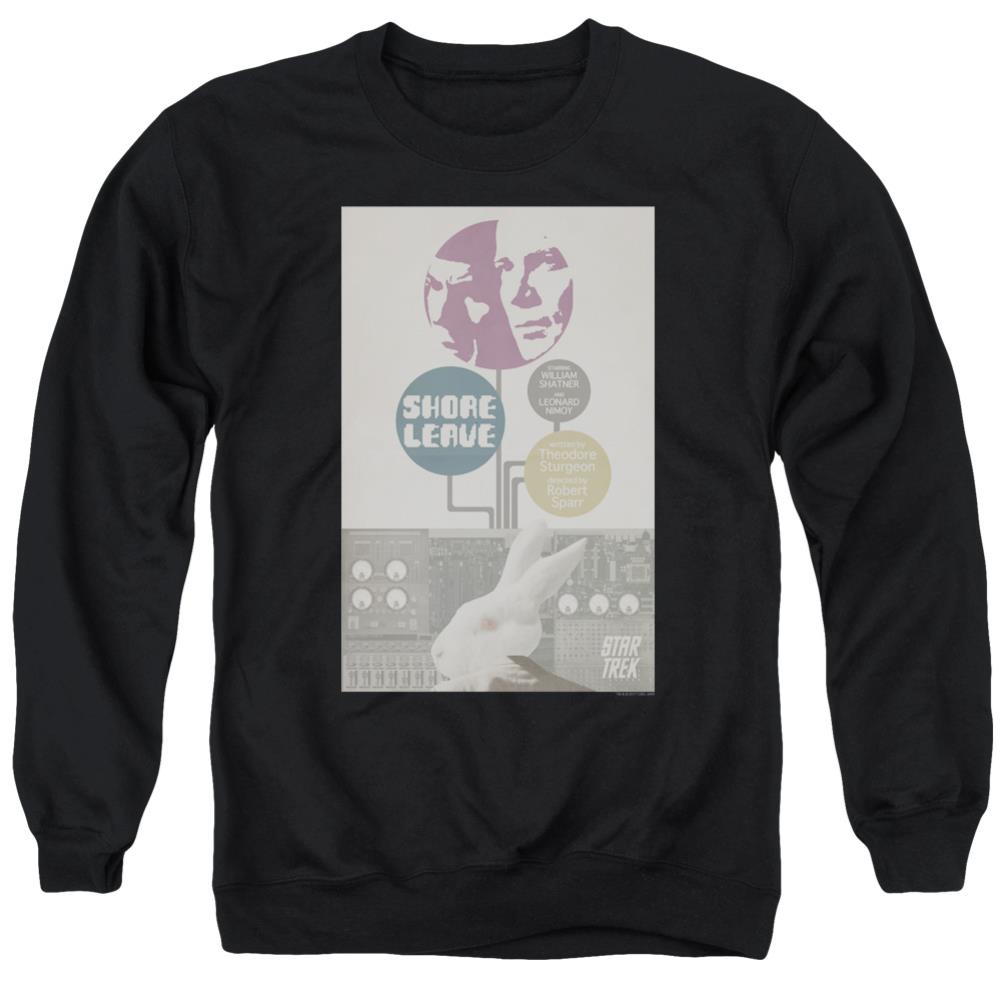 Star Trek TOS Episode 15 Men's Crewneck 50 50 Poly Long-Sleeve T-Shirt