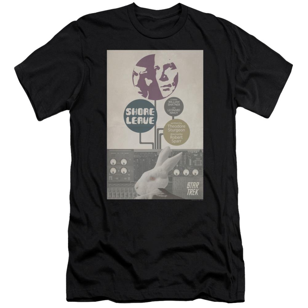 Star Trek TOS Episode 15 Men's Ultra-Soft 30/1 Cotton Slim Short-Sleeve T-Shirt