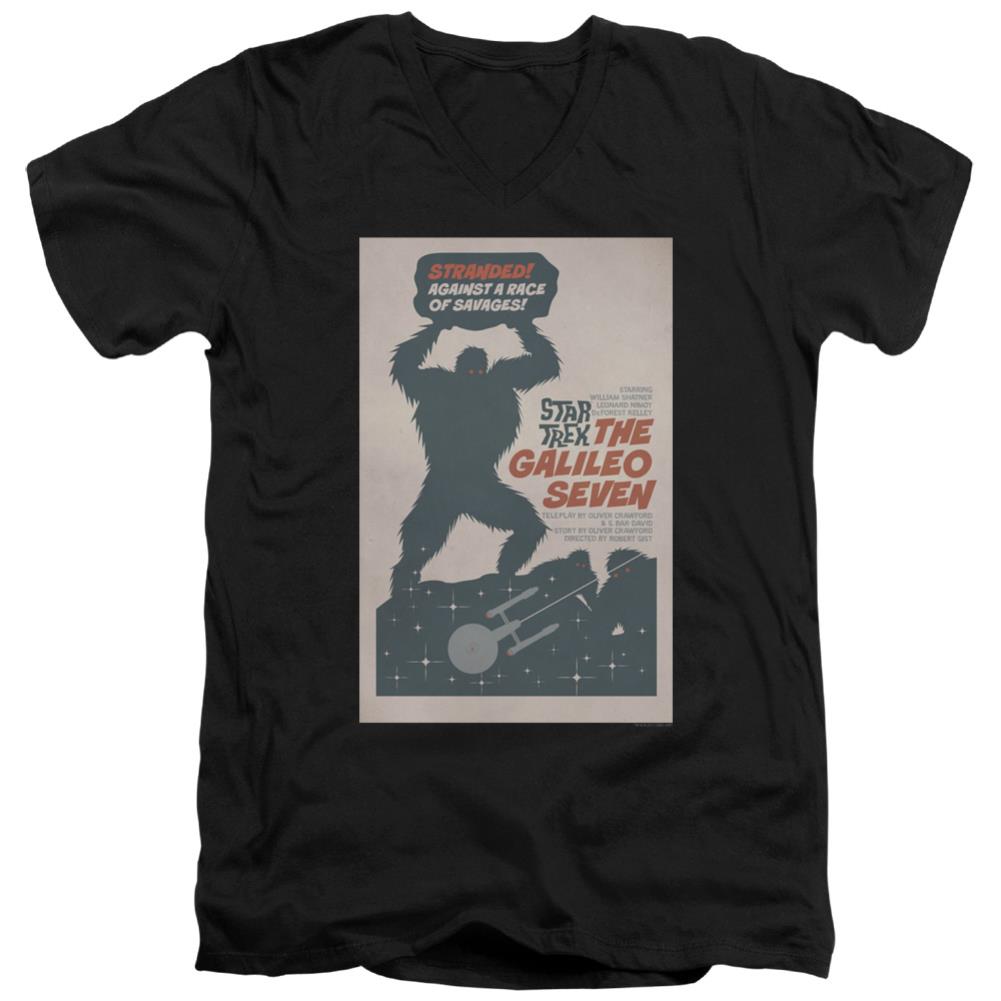 Star Trek TOS Episode 16 Men's 30/1 Cotton Slim V-Neck T-Shirt