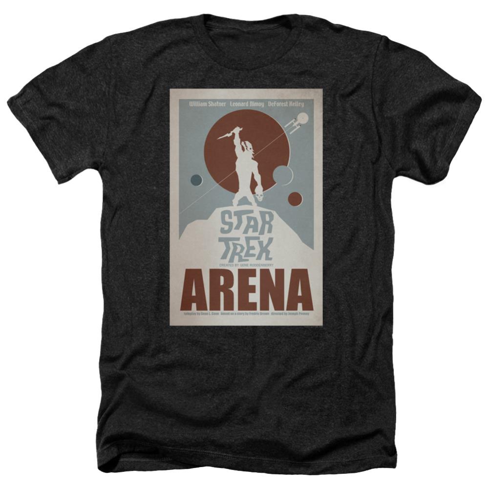 Star Trek TOS Episode 18 Men's 30/1 Heather 60 40 Poly Short-Sleeve T-Shirt