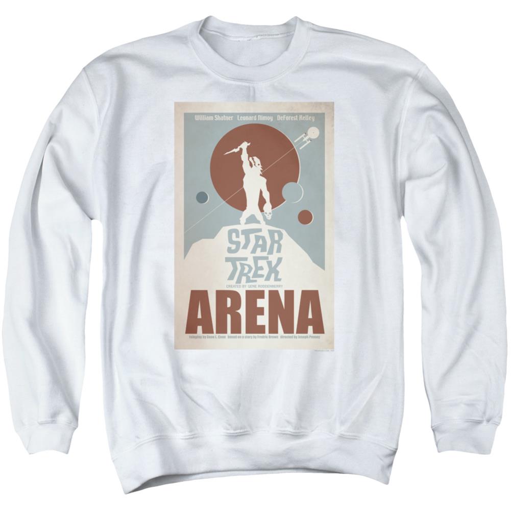 Star Trek TOS Episode 18 Men's Crewneck 50 50 Poly Long-Sleeve T-Shirt