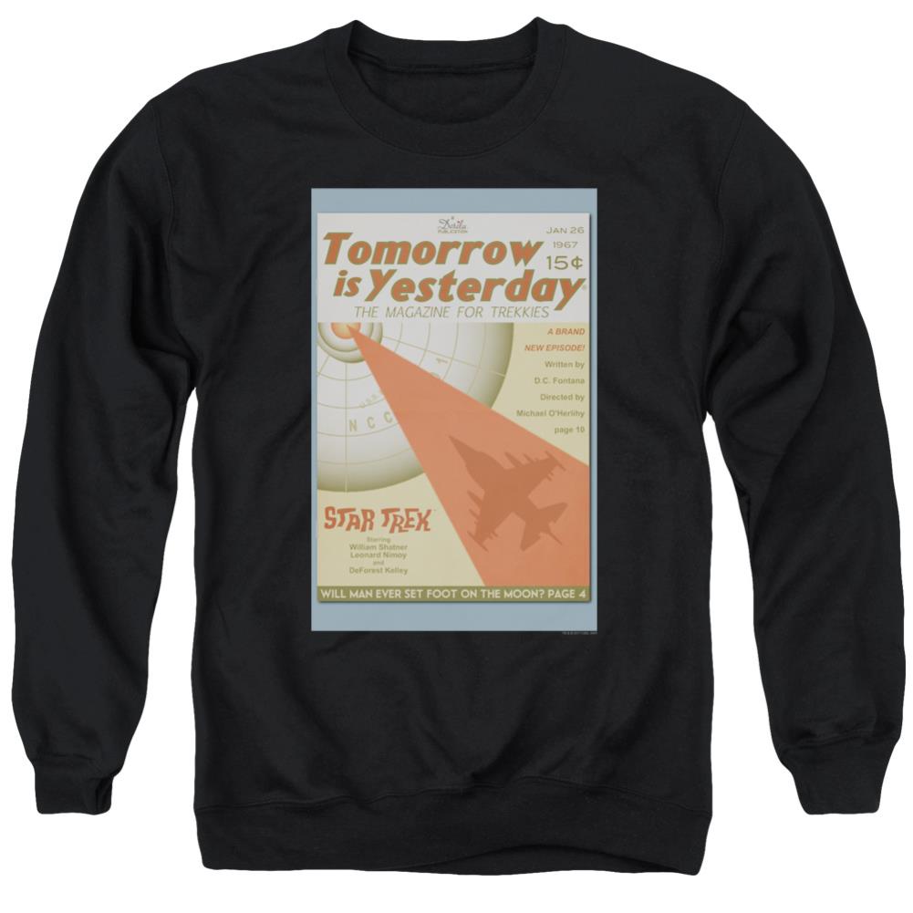 Star Trek TOS Episode 19 Men's Crewneck 50 50 Poly Long-Sleeve T-Shirt
