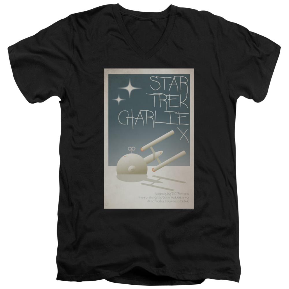 Star Trek TOS Episode 2 Men's 30/1 Cotton Slim V-Neck T-Shirt