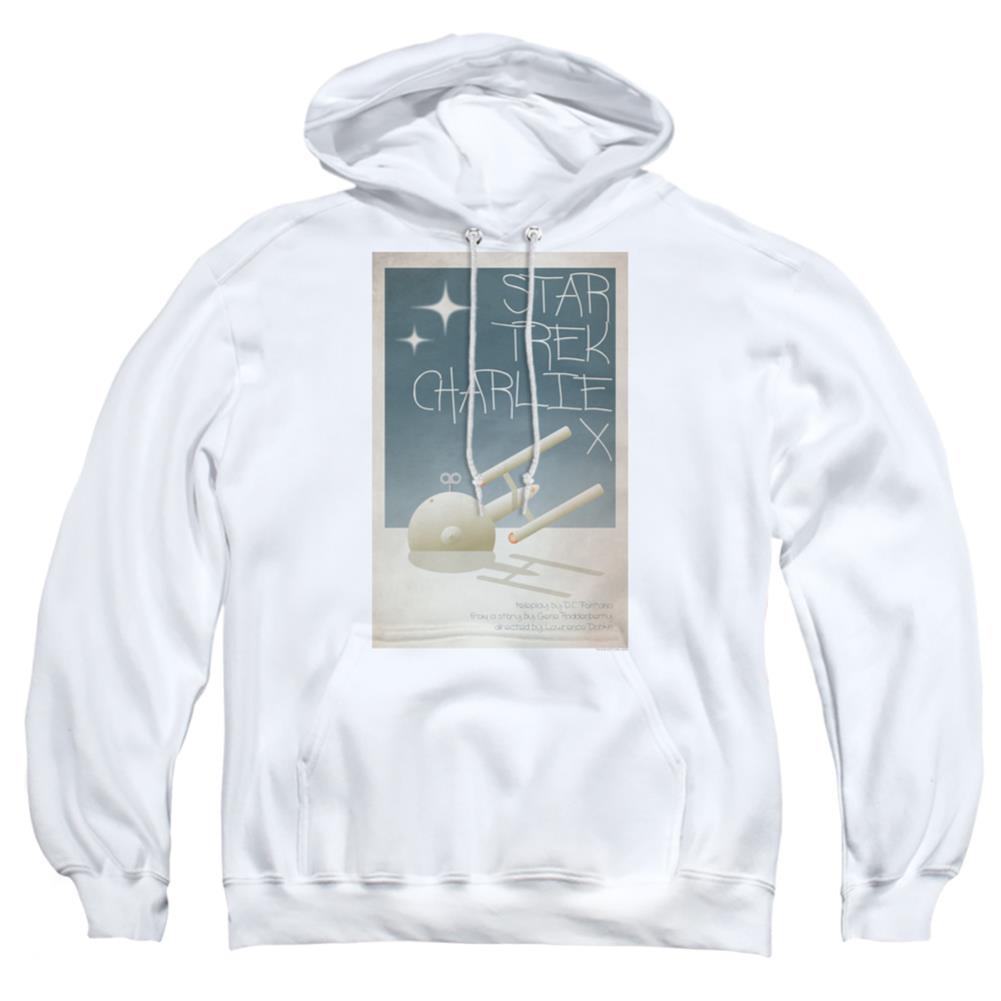 Star Trek TOS Episode 2 Men's Pull-Over 75 25 Poly Hoodie