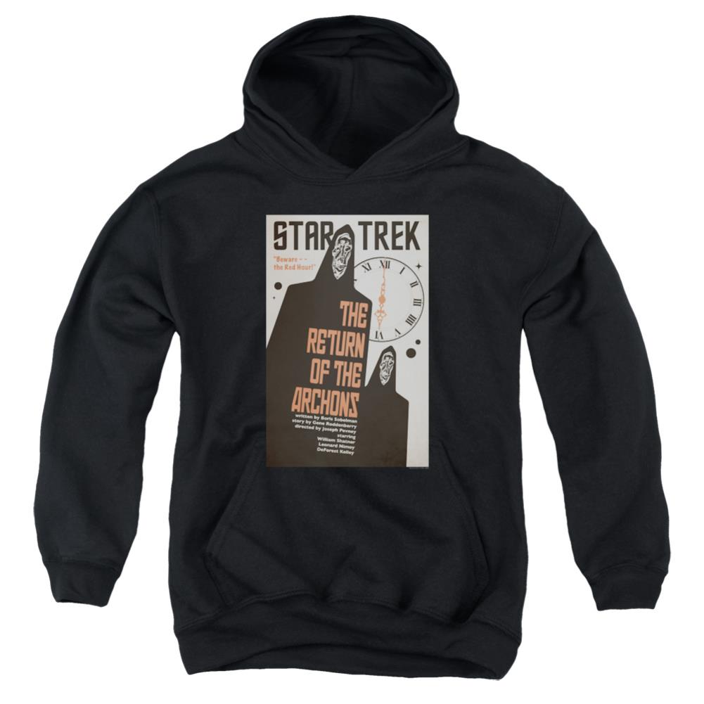 Star Trek TOS Episode 21 Youth Cotton Poly Pull-Over Hoodie