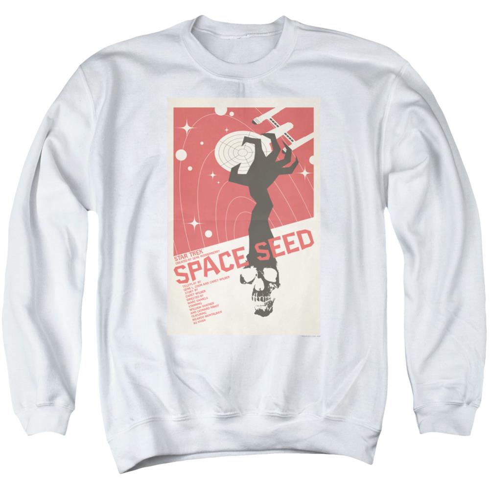Star Trek TOS Episode 22 Men's Crewneck 50 50 Poly Long-Sleeve T-Shirt