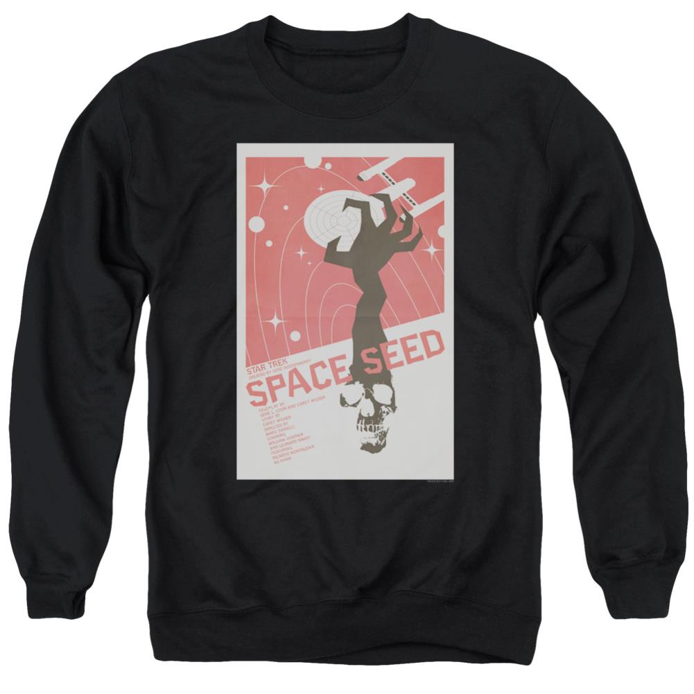 Star Trek TOS Episode 22 Men's Crewneck 50 50 Poly Long-Sleeve T-Shirt