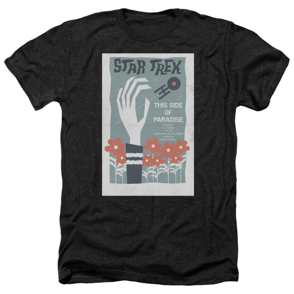 Star Trek TOS Episode 24 Men's 30/1 Heather 60 40 Poly Short-Sleeve T-Shirt