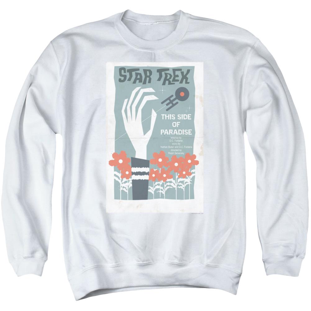 Star Trek TOS Episode 24 Men's Crewneck 50 50 Poly Long-Sleeve T-Shirt