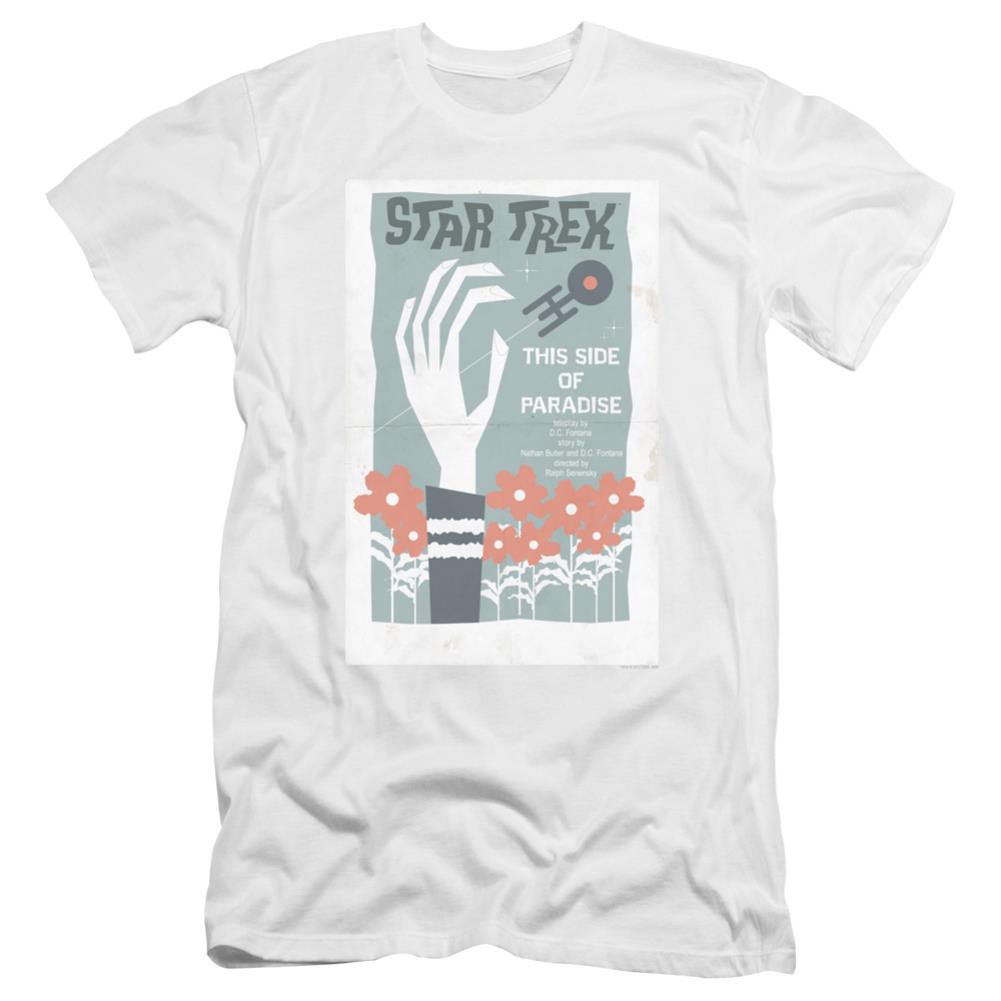 Star Trek TOS Episode 24 Men's Ultra-Soft 30/1 Cotton Slim Short-Sleeve T-Shirt