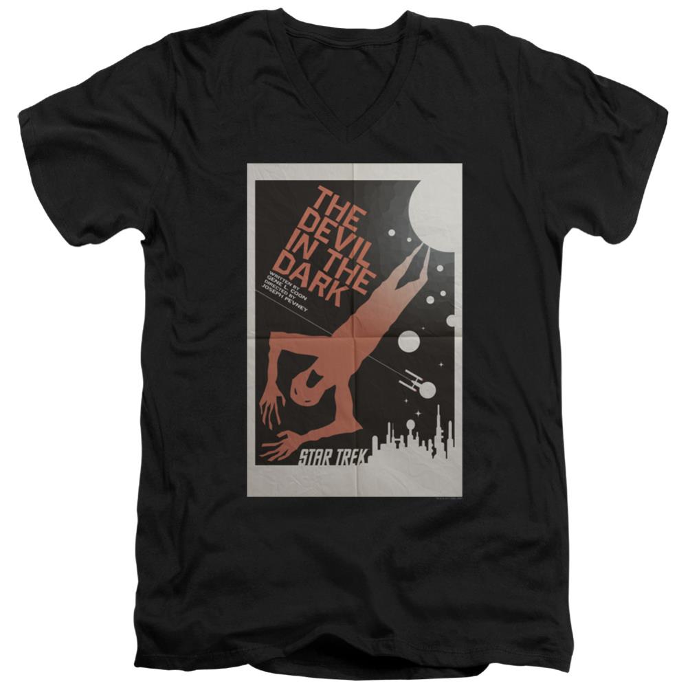 Star Trek TOS Episode 25 Men's 30/1 Cotton Slim V-Neck T-Shirt