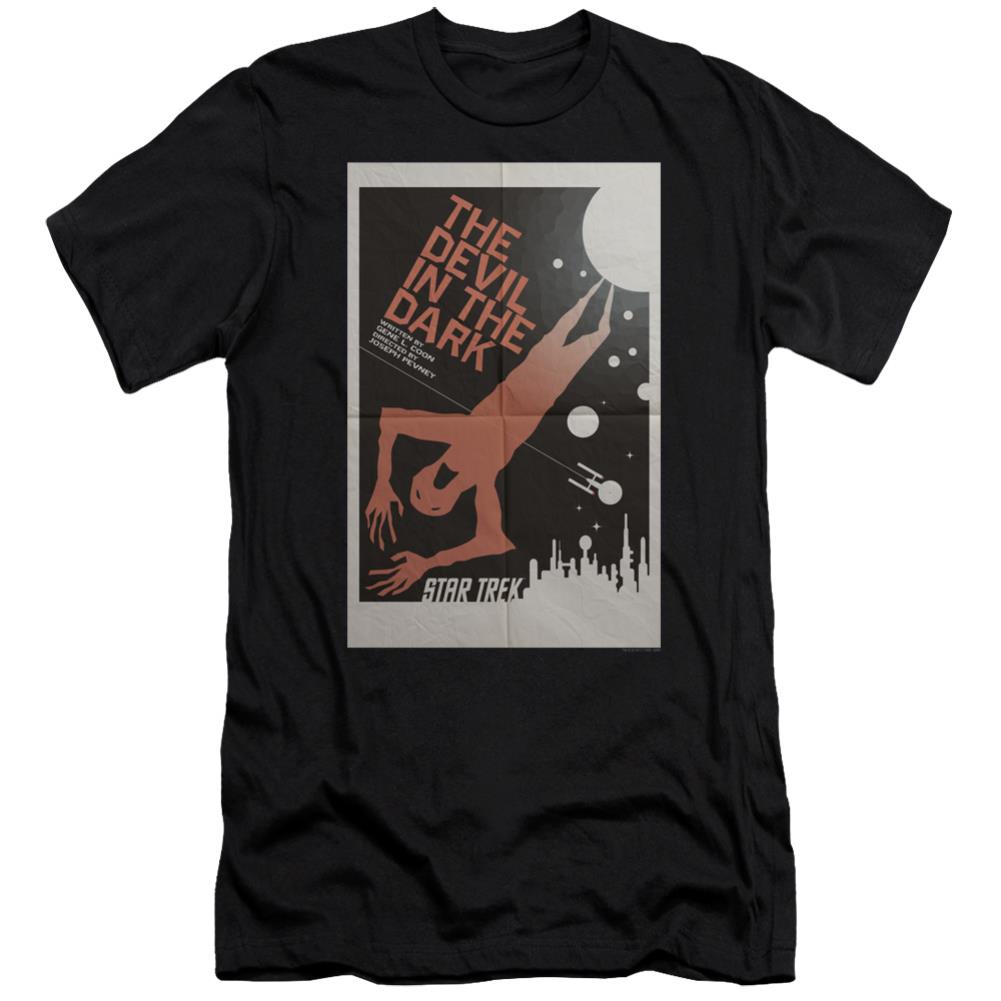 Star Trek TOS Episode 25 Men's Ultra-Soft 30/1 Cotton Slim Short-Sleeve T-Shirt