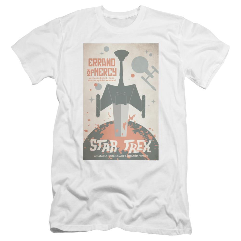 Star Trek TOS Episode 26 Men's Ultra-Soft 30/1 Cotton Slim Short-Sleeve T-Shirt