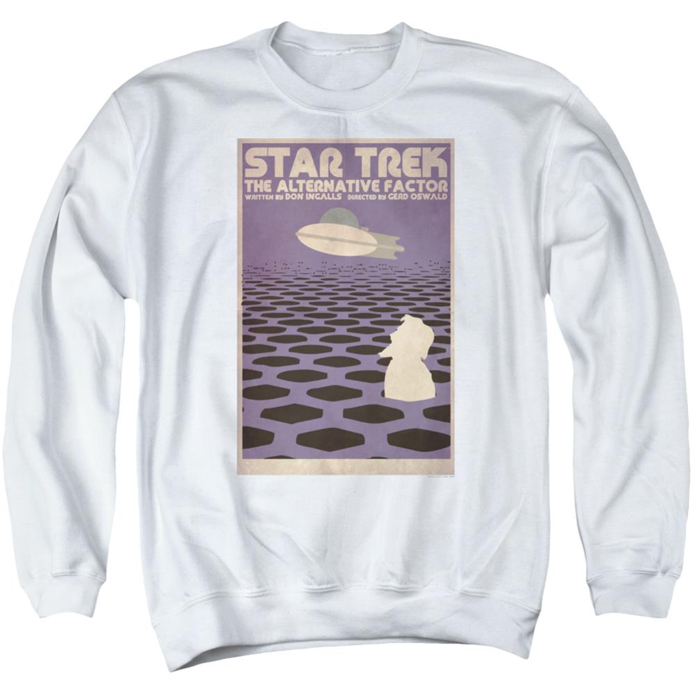 Star Trek TOS Episode 27 Men's Crewneck 50 50 Poly Long-Sleeve T-Shirt