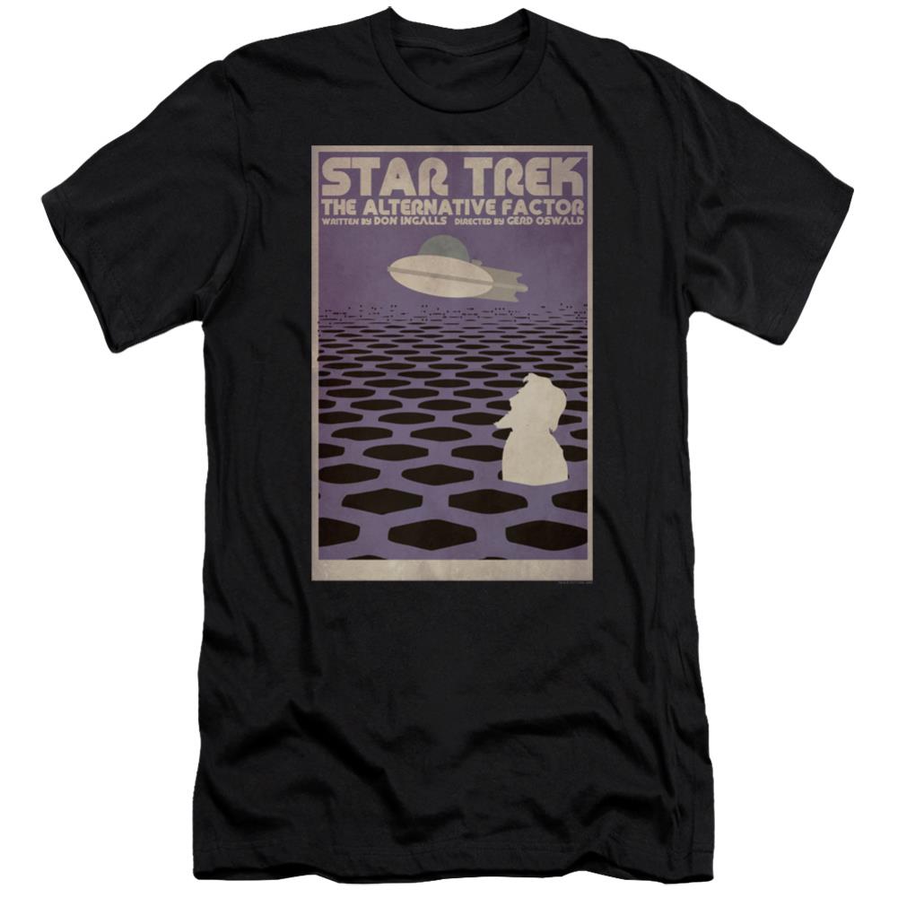 Star Trek TOS Episode 27 Men's Ultra-Soft 30/1 Cotton Slim Short-Sleeve T-Shirt