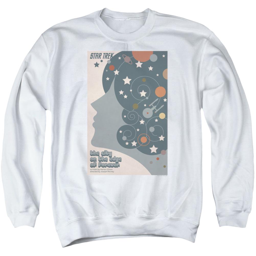 Star Trek TOS Episode 28 Men's Crewneck 50 50 Poly Long-Sleeve T-Shirt