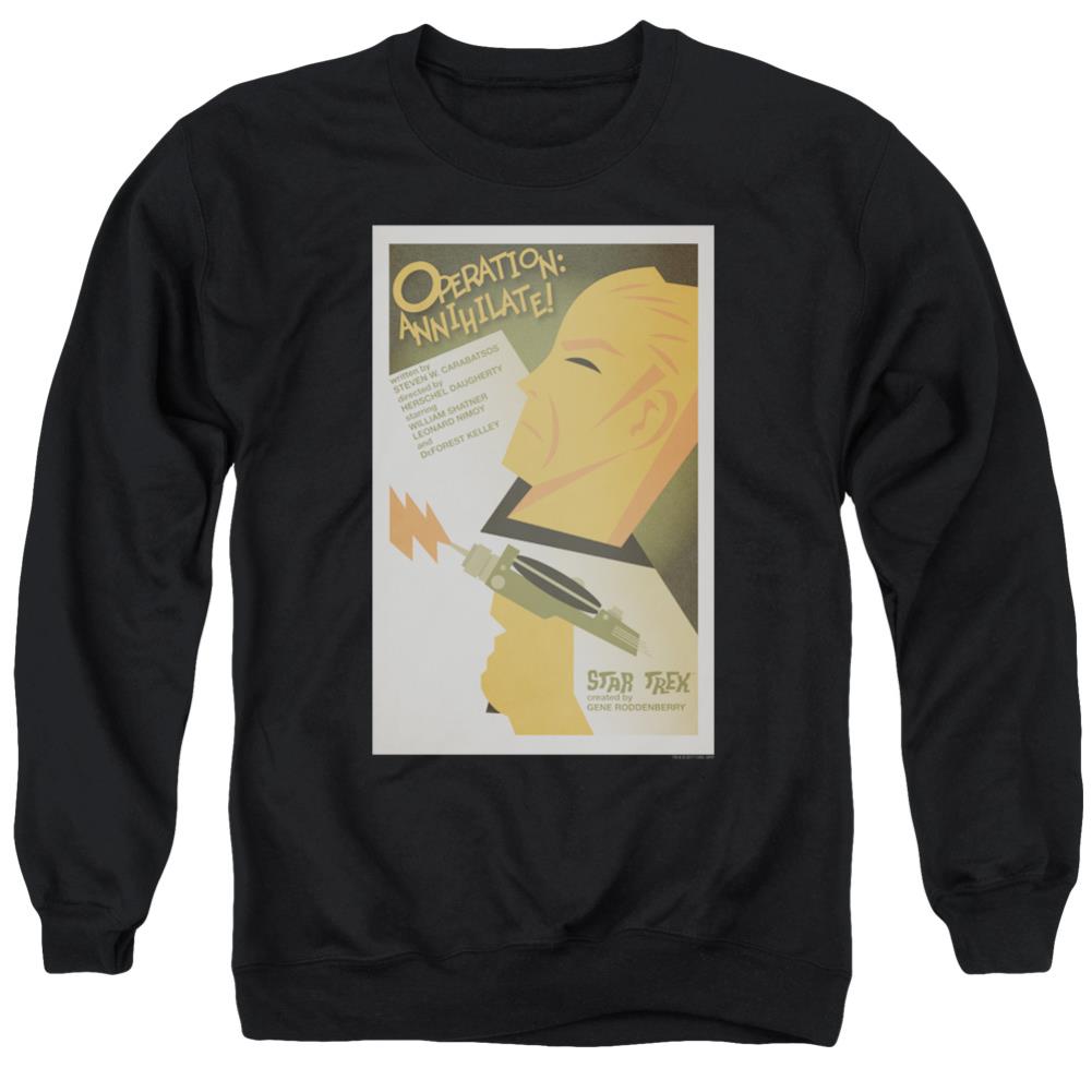Star Trek TOS Episode 29 Men's Crewneck 50 50 Poly Long-Sleeve T-Shirt