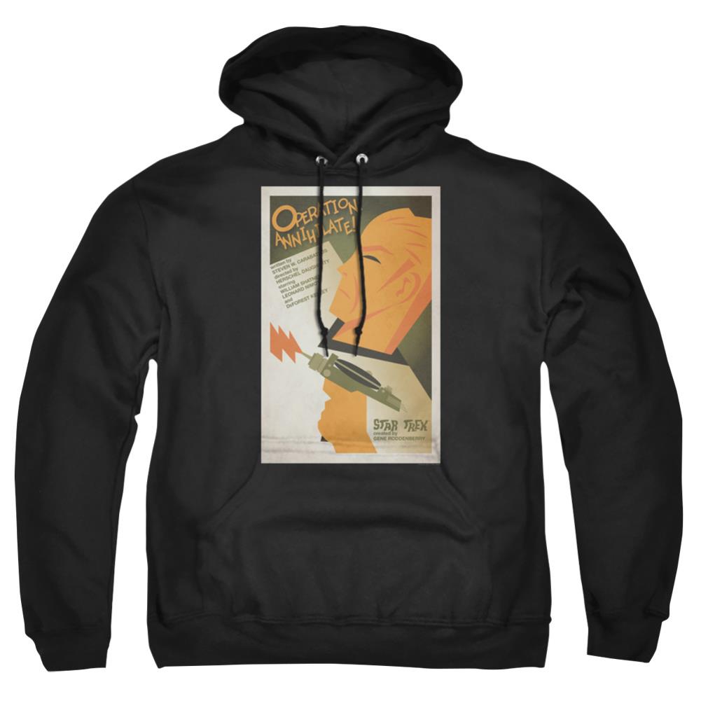 Star Trek TOS Episode 29 Men's Pull-Over 75 25 Poly Hoodie
