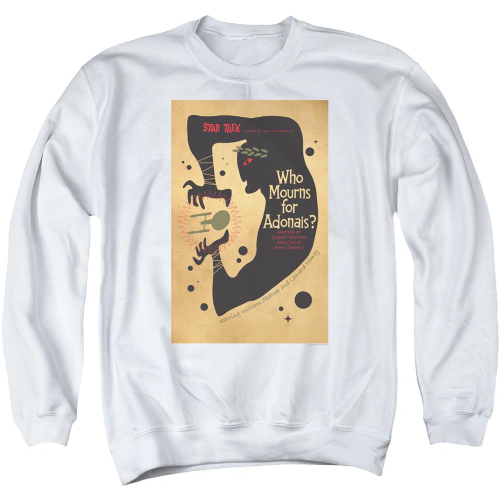 Star Trek TOS Episode 31 Men's Crewneck 50 50 Poly Long-Sleeve T-Shirt