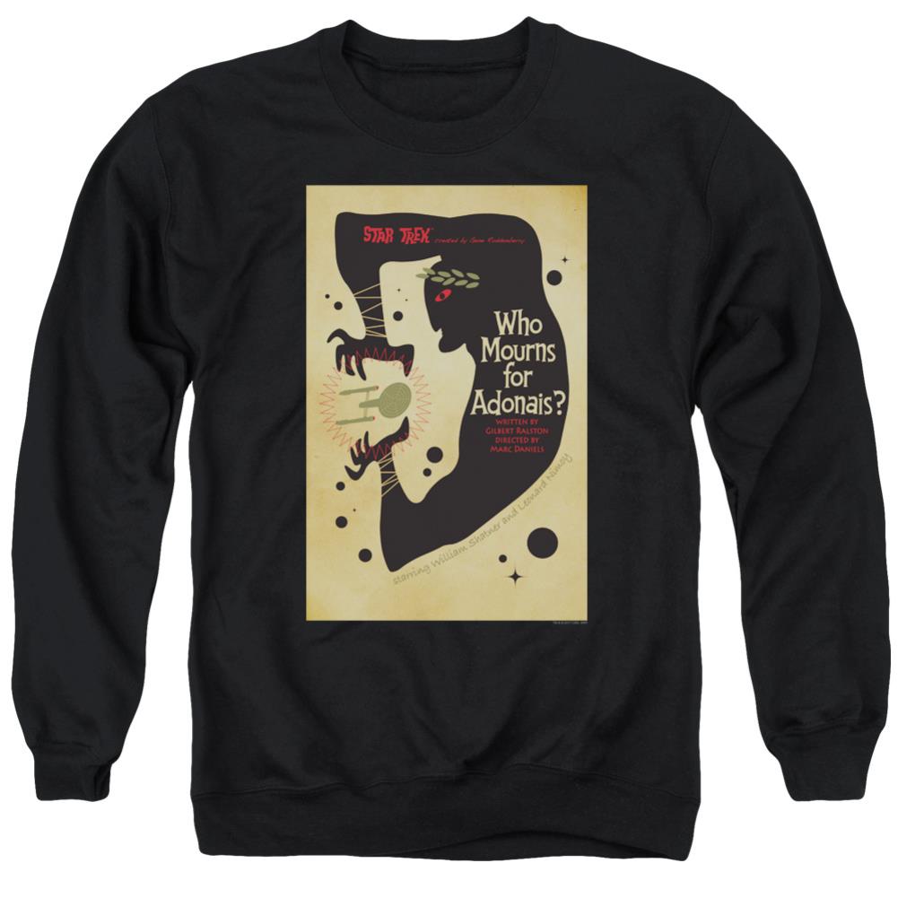 Star Trek TOS Episode 31 Men's Crewneck 50 50 Poly Long-Sleeve T-Shirt