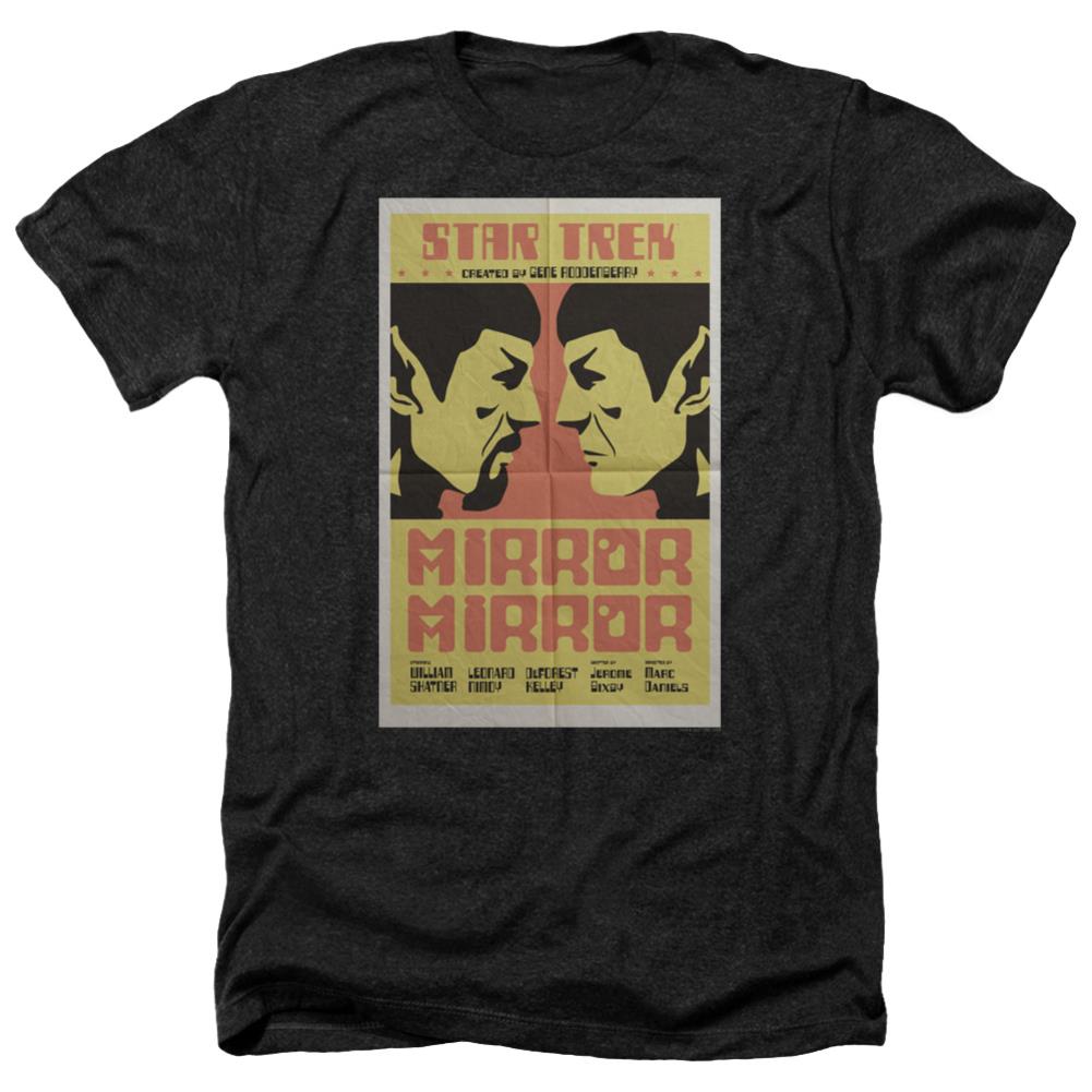 Star Trek TOS Episode 33 Men's 30/1 Heather 60 40 Poly Short-Sleeve T-Shirt