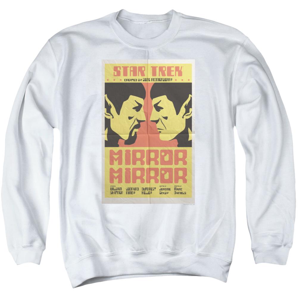Star Trek TOS Episode 33 Men's Crewneck 50 50 Poly Long-Sleeve T-Shirt
