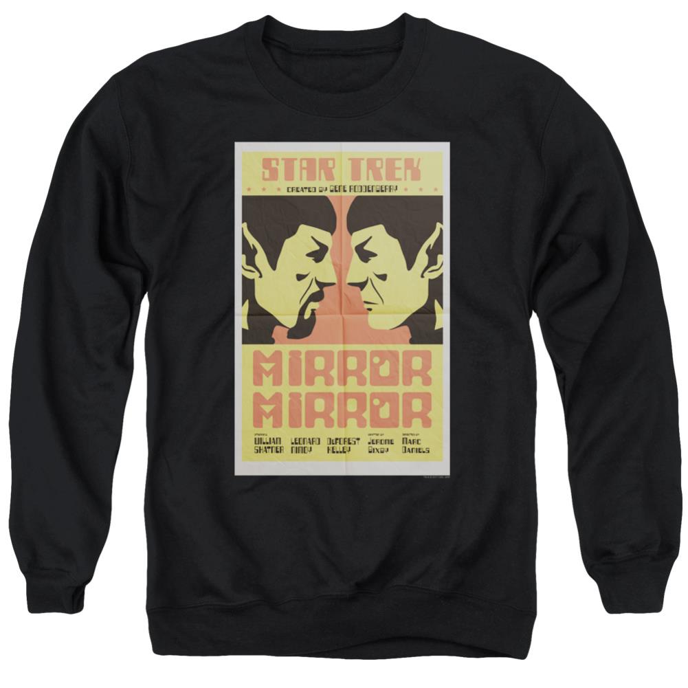 Star Trek TOS Episode 33 Men's Crewneck 50 50 Poly Long-Sleeve T-Shirt