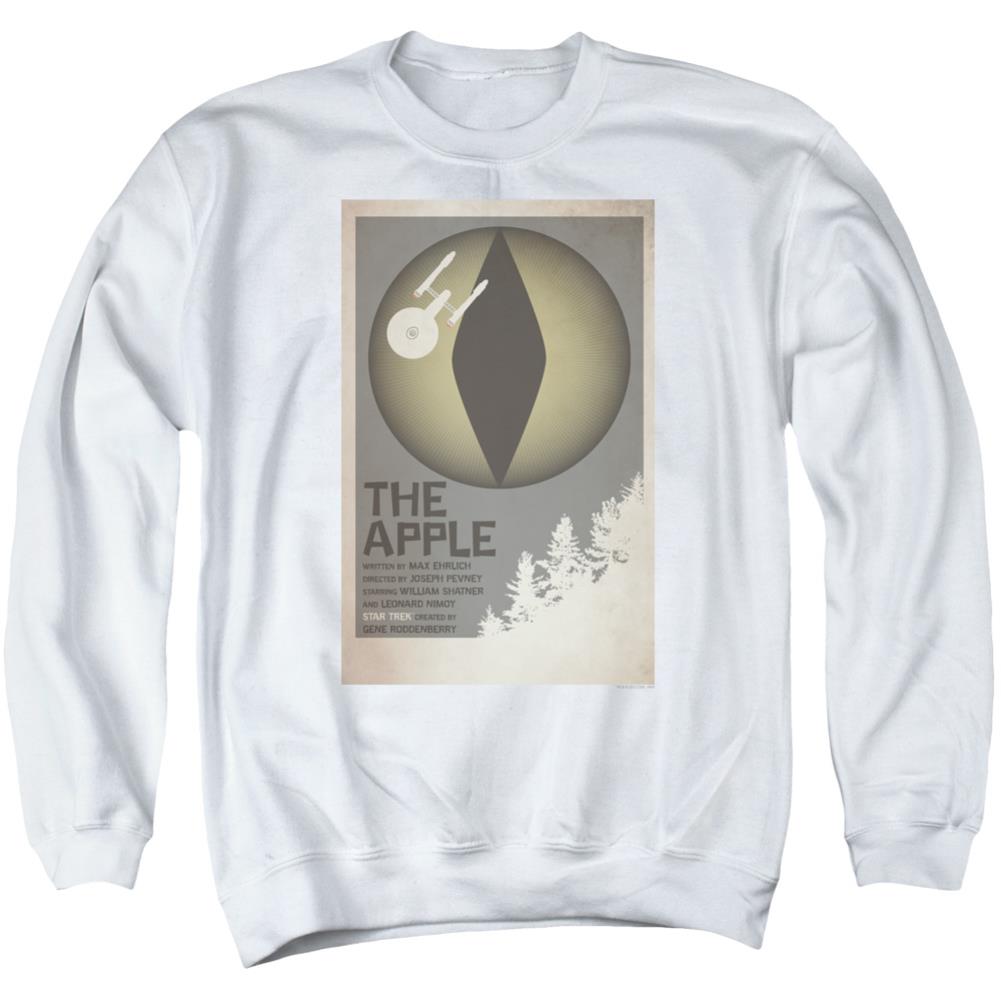 Star Trek TOS Episode 34 Men's Crewneck 50 50 Poly Long-Sleeve T-Shirt