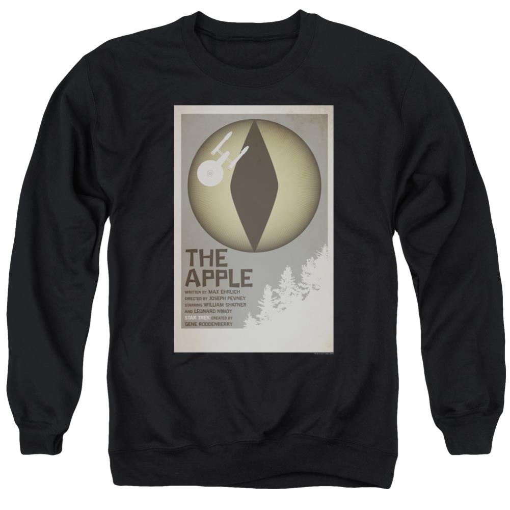 Star Trek TOS Episode 34 Men's Crewneck 50 50 Poly Long-Sleeve T-Shirt