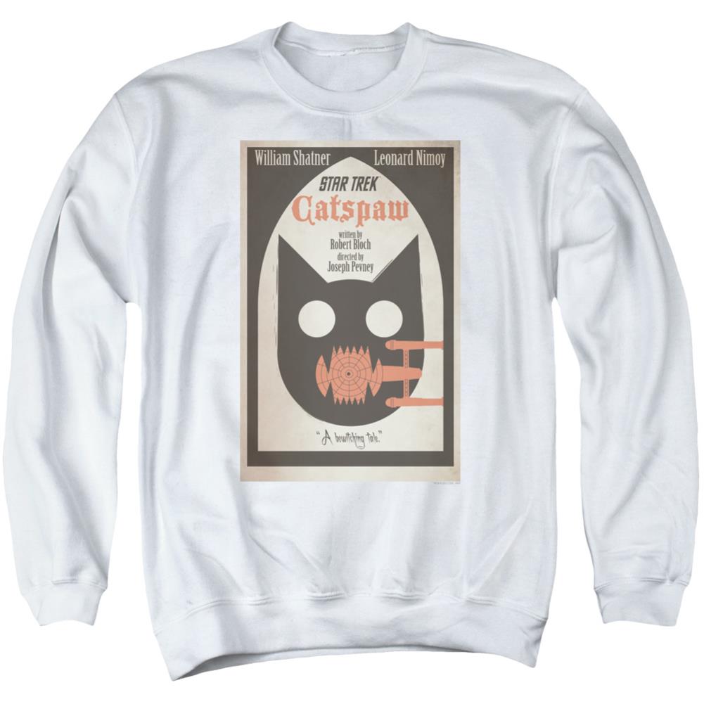 Star Trek TOS Episode 36 Men's Crewneck 50 50 Poly Long-Sleeve T-Shirt
