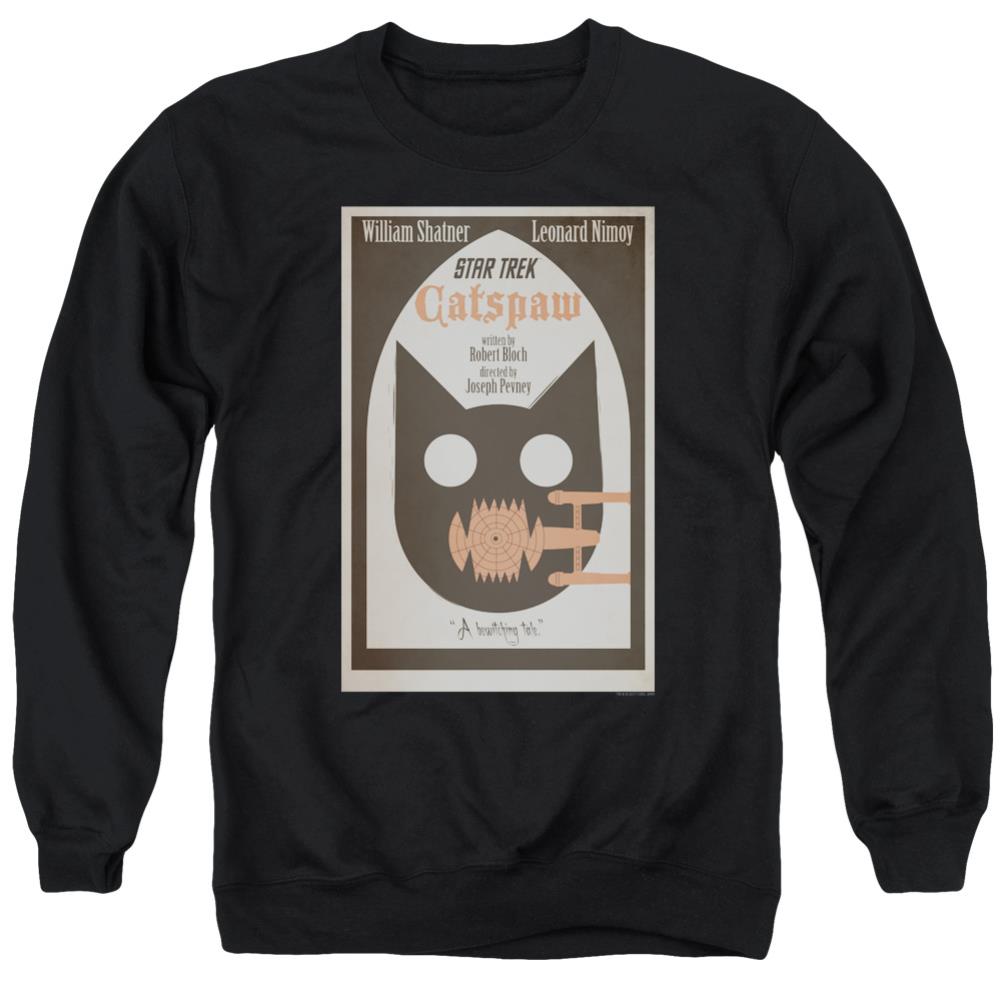 Star Trek TOS Episode 36 Men's Crewneck 50 50 Poly Long-Sleeve T-Shirt
