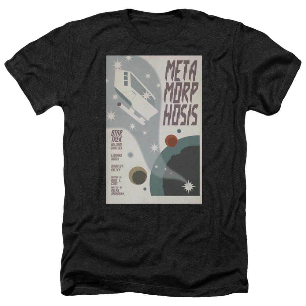 Star Trek TOS Episode 38 Men's 30/1 Heather 60 40 Poly Short-Sleeve T-Shirt