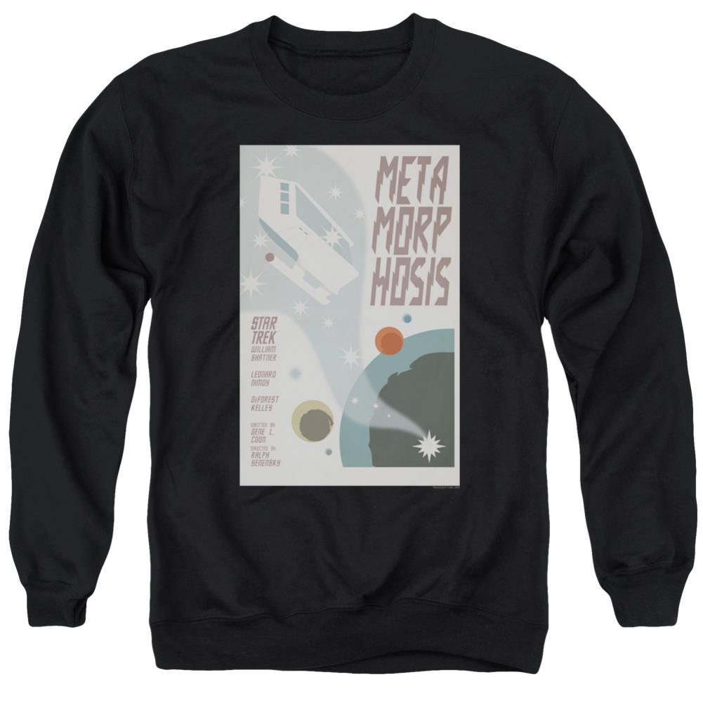 Star Trek TOS Episode 38 Men's Crewneck 50 50 Poly Long-Sleeve T-Shirt