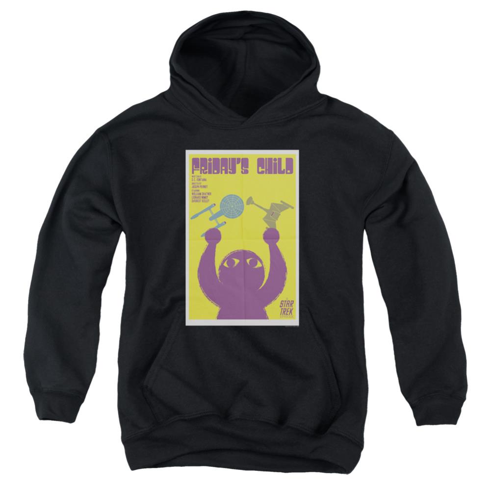 Star Trek TOS Episode 40 Youth Cotton Poly Pull-Over Hoodie