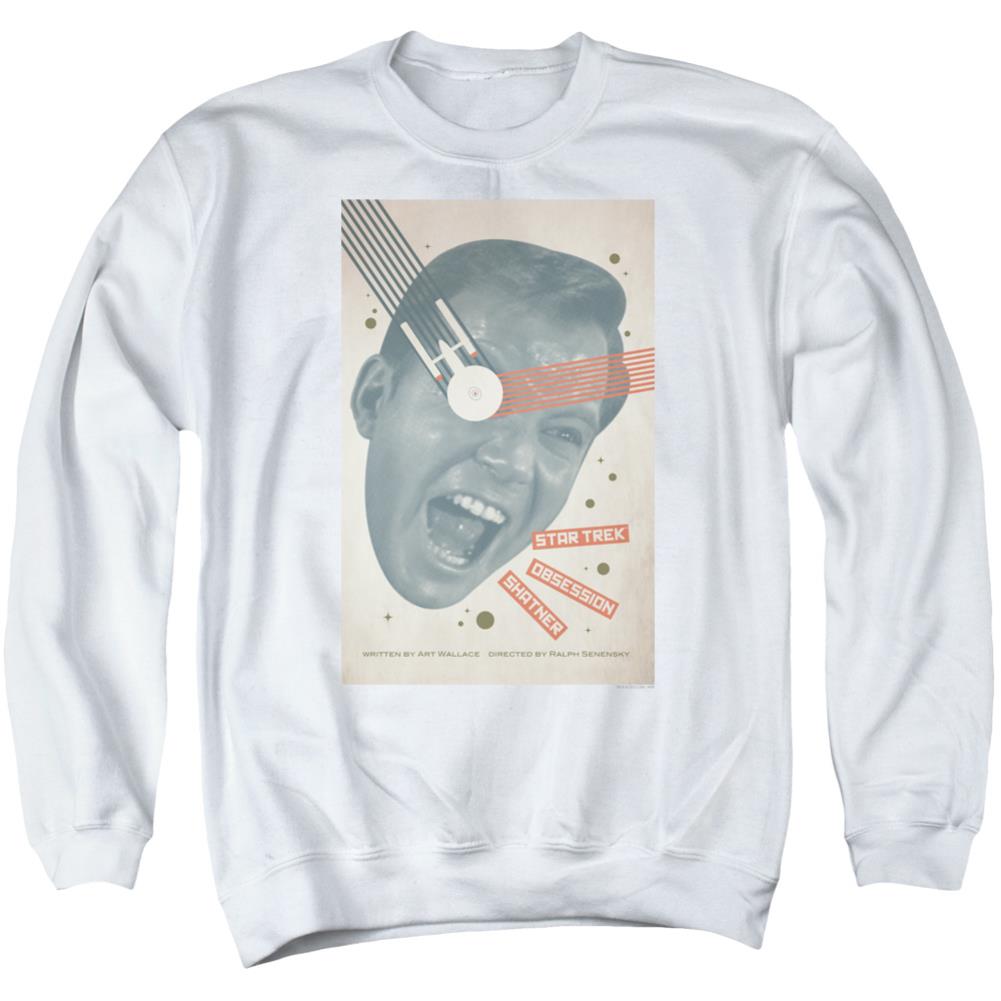 Star Trek TOS Episode 42 Men's Crewneck 50 50 Poly Long-Sleeve T-Shirt