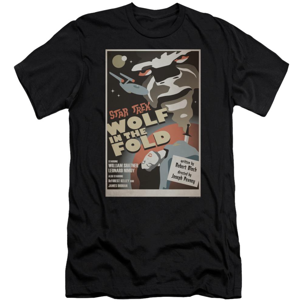 Star Trek TOS Episode 43 Men's Ultra-Soft 30/1 Cotton Slim Short-Sleeve T-Shirt