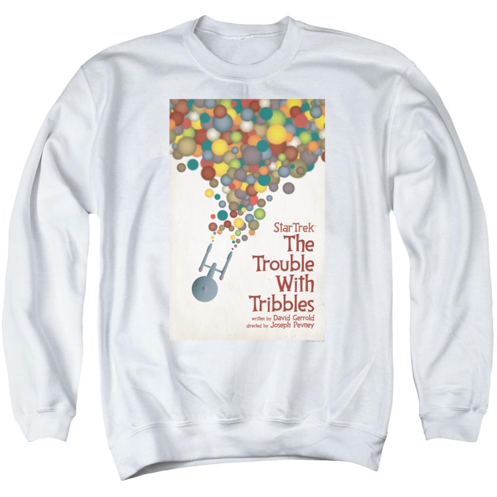 Star Trek TOS Episode 44 Men's Crewneck 50 50 Poly Long-Sleeve T-Shirt