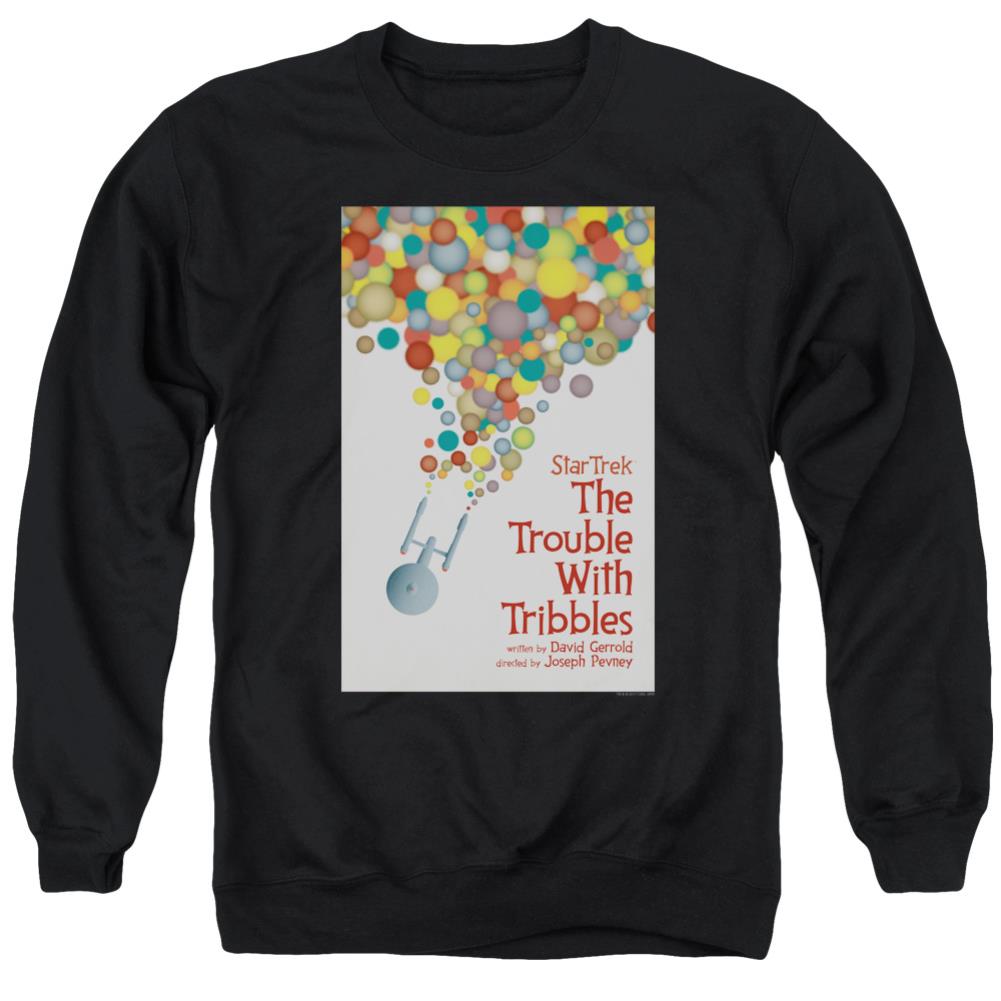 Star Trek TOS Episode 44 Men's Crewneck 50 50 Poly Long-Sleeve T-Shirt