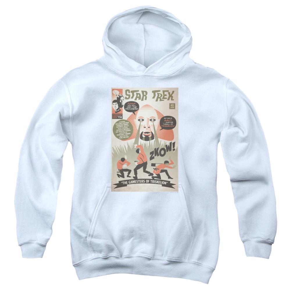 Star Trek TOS Episode 45 Youth Cotton Poly Pull-Over Hoodie