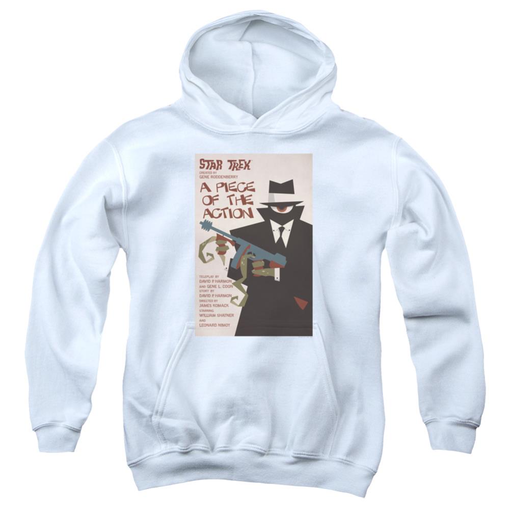 Star Trek TOS Episode 46 Youth Cotton Poly Pull-Over Hoodie