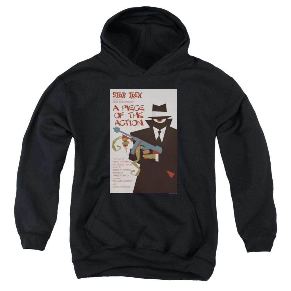 Star Trek TOS Episode 46 Youth Cotton Poly Pull-Over Hoodie