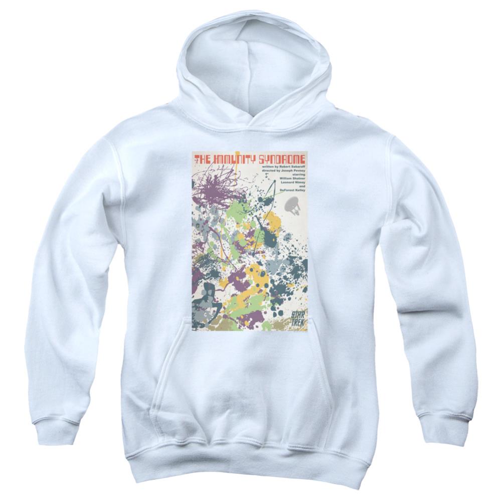 Star Trek TOS Episode 47 Youth Cotton Poly Pull-Over Hoodie