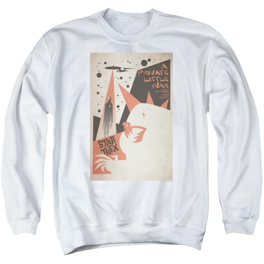 Star Trek TOS Episode 48 Men's Crewneck 50 50 Poly Long-Sleeve T-Shirt