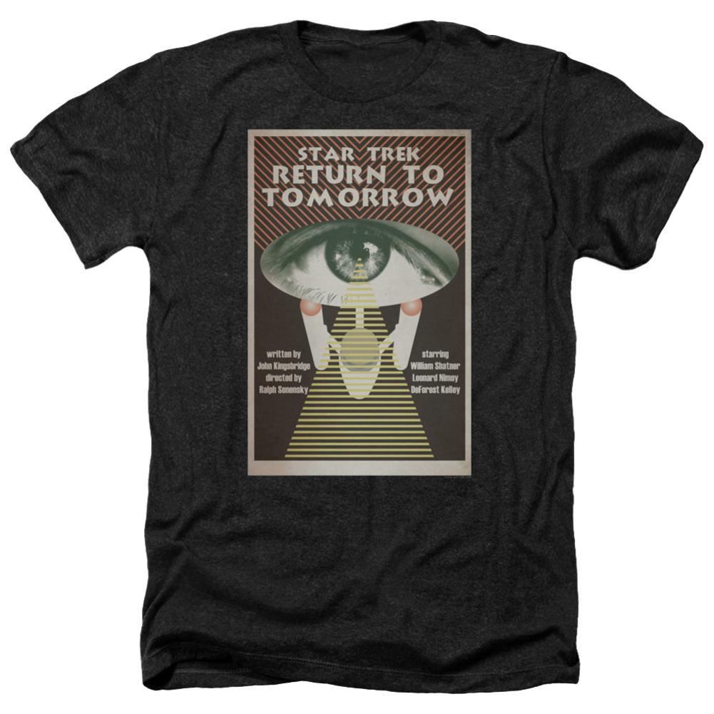 Star Trek TOS Episode 49 Men's 30/1 Heather 60 40 Poly Short-Sleeve T-Shirt