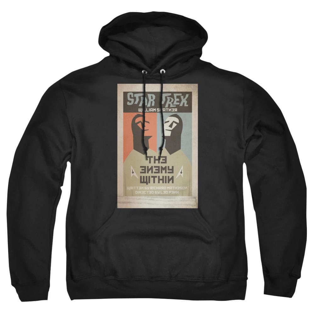 Star Trek TOS Episode 5 Men's Pull-Over 75 25 Poly Hoodie