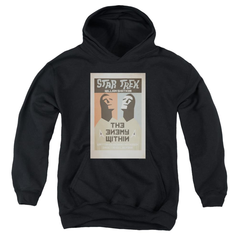 Star Trek TOS Episode 5 Youth Cotton Poly Pull-Over Hoodie